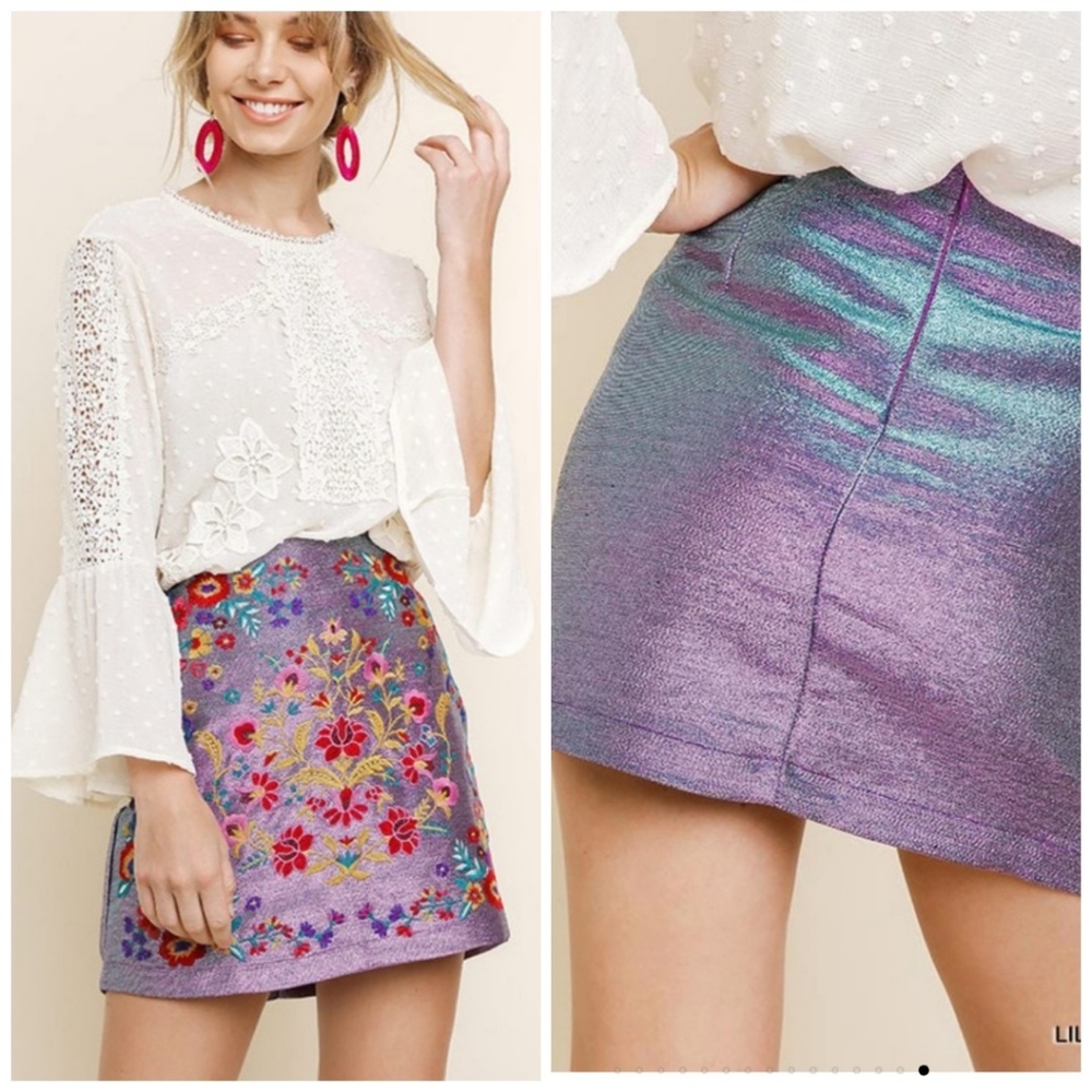 Embroidered Skirt